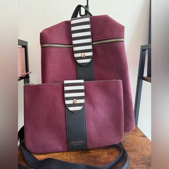 henri bendel | Bags | Henri Bendel Burgundy And Black  display picture 1